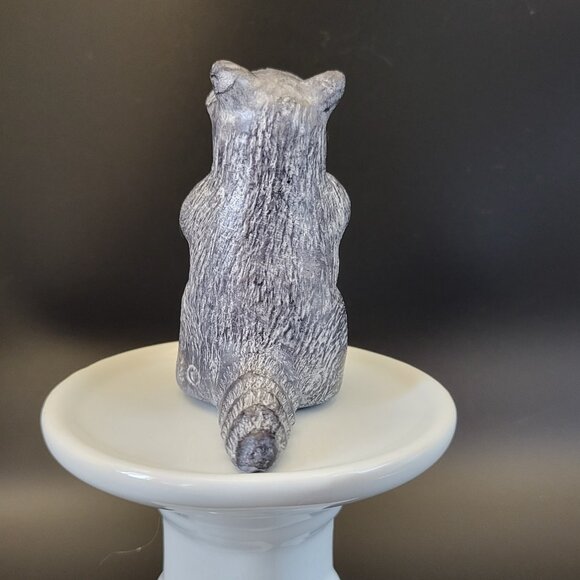 A Wolf Original Raccoon Figurine Signed 3" 1970s Canada - Picture 3 of 16